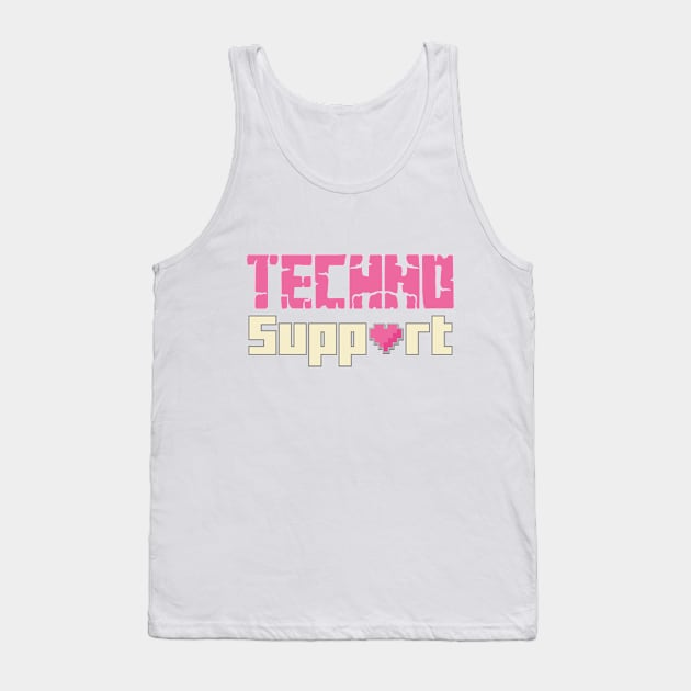 Technoblade Never Dies - TechnoSupport Tank Top by EleganceSpace